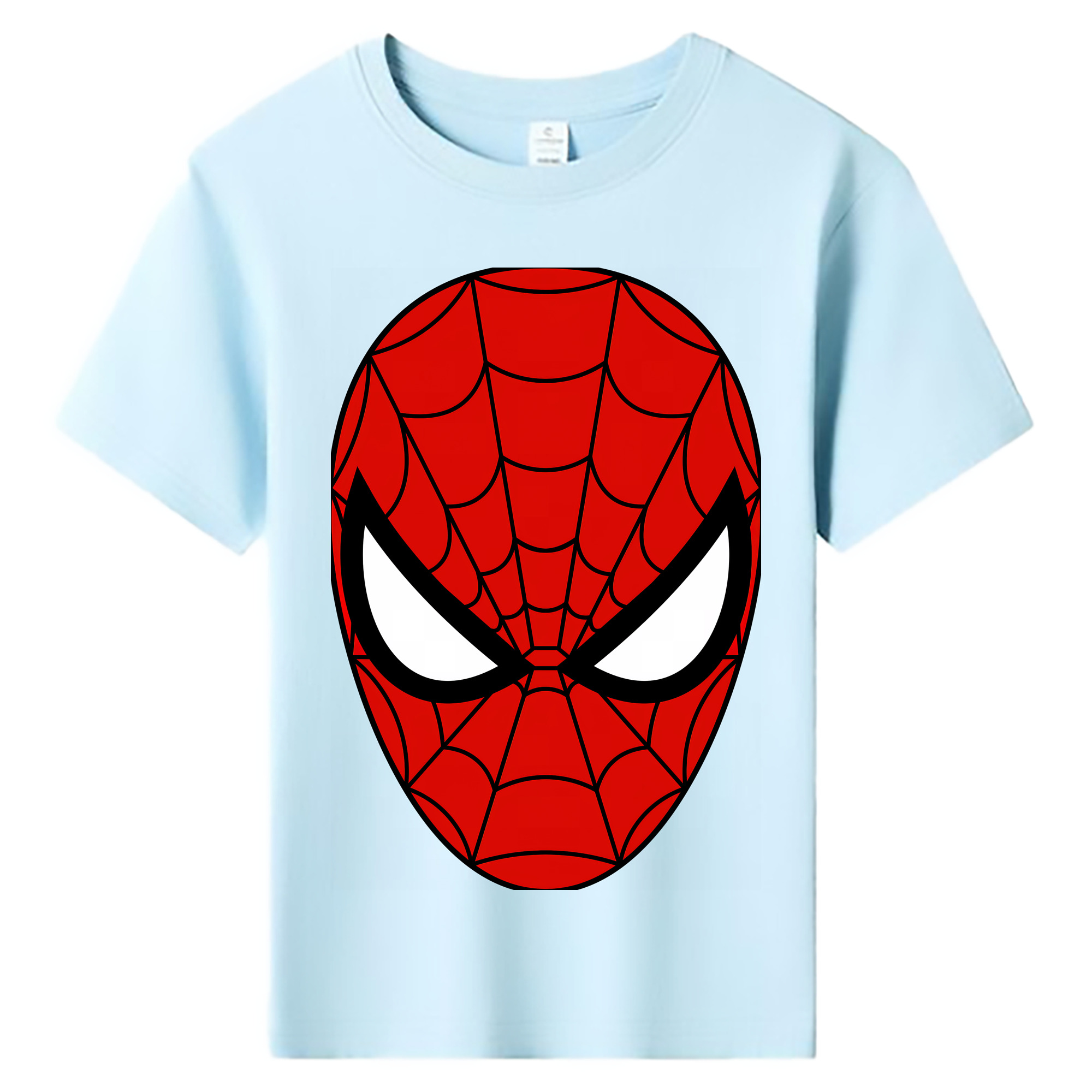 （画像用） Spider Man スパイダーマン 綿100％キッズTシャツ（フロントプリント）